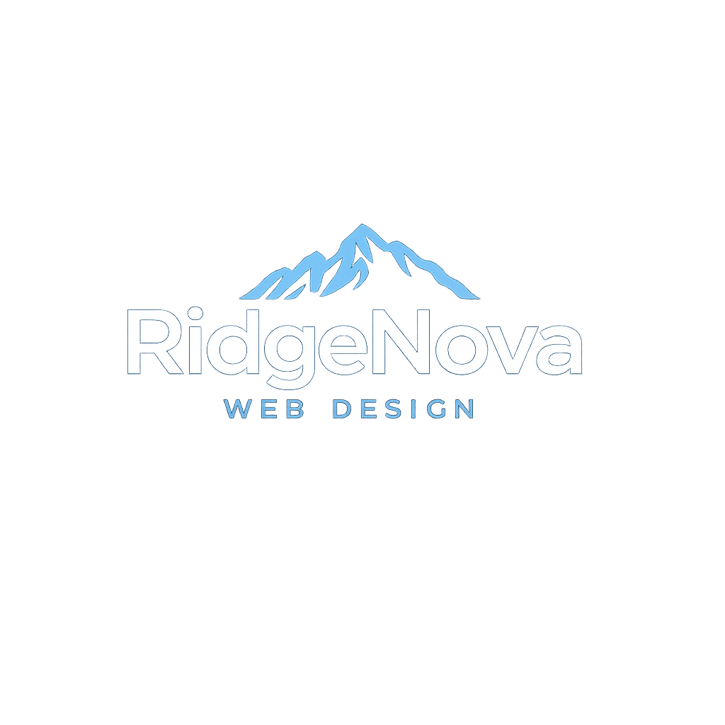 ridgenova web design logo concept
